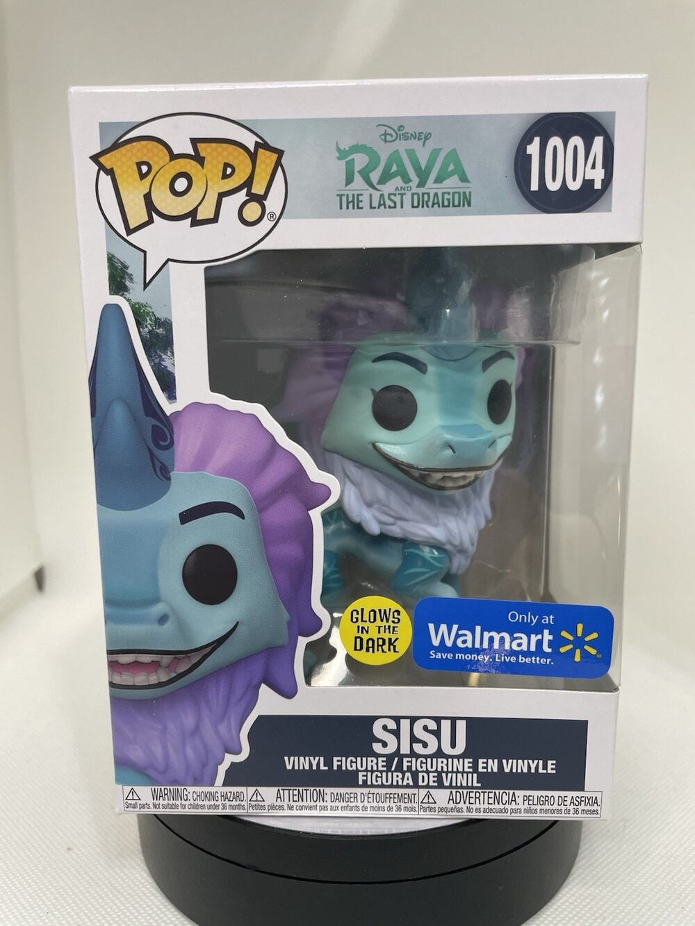 Funko Pop! Disney Raya and the Last Dragon Sisu #1004 Walmart Exclusive GITD